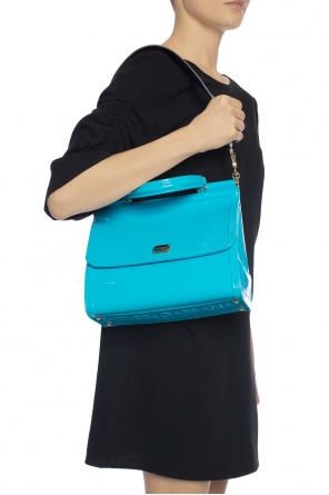 ‘sicily’ shoulder bag with logo, zdjęcie 2 ‘sicily’ shoulder bag with logo od Dolce & Gabbana